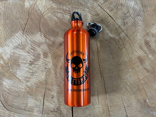 Benzinflasche aluminium 800ml - aluminium,