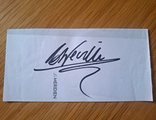 Originalautogramm adrian - originalautogramm,