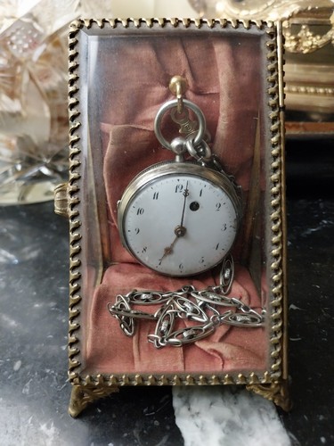 Taschenuhr mit hahn - anfang, 19