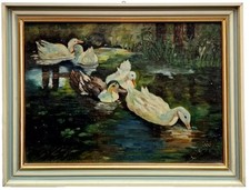 Kleines altes Gemälde - Öl