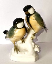 Porzellanfigur Meisengruppe