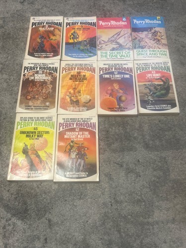 Perry rhodan book lot 10 - book,