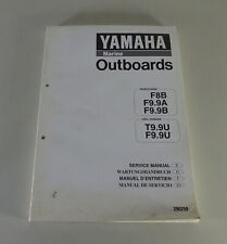 Werkstatthandbuch Yamaha Außenborder F8B / F9.9A / F9.9B Stand 09/1995