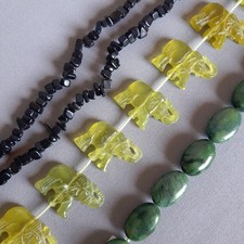 1 Set Edelsteinstränge