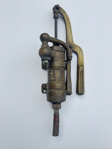 Antike schiffspumpe messing - antike,