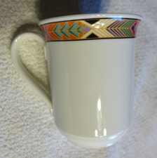 Villeroy & Boch CHEYENNE hohe Kaffeebecher WIE NEU 4 da Henkelbecher Kaffeetasse