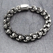 Totenkopf Biker Armkette