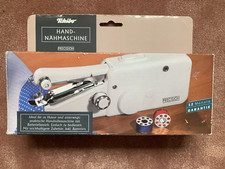 Handnähmaschine tragbar mit Zubehör Tchibo für Reise Batteriebetrieb, NEU,OVP