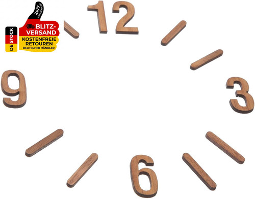 Diy wanduhr ziffern set - diy,
