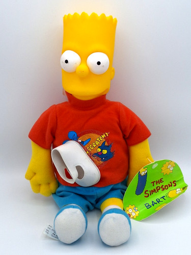 The simpsons bart plüsch - the,