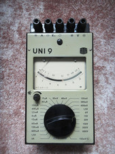 Vielfachmesser UNI 9 VEB Messtechnik Mellenbach Vielfachmessgerät DDR-Messgerät