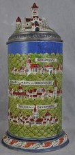 Mettlach krug bierkrug - krug,