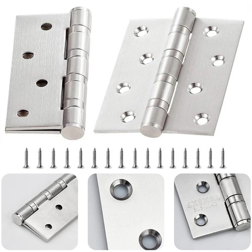 2stk edelstahl scharniere - edelstahl,
