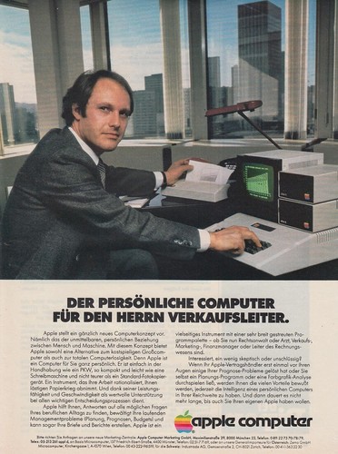 Apple computer reklame - apple,
