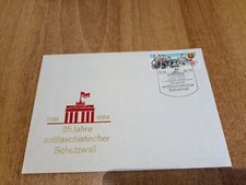 Ersttagsbrief 25 Jahre Antifaschistischer Schutzwall mit DDR 3037