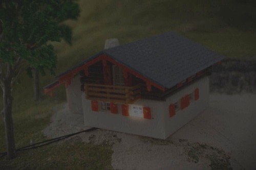 Modellhaus innenbeleuchtung - modellhaus,