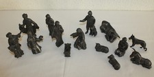Krippenfiguren Zinn Blei