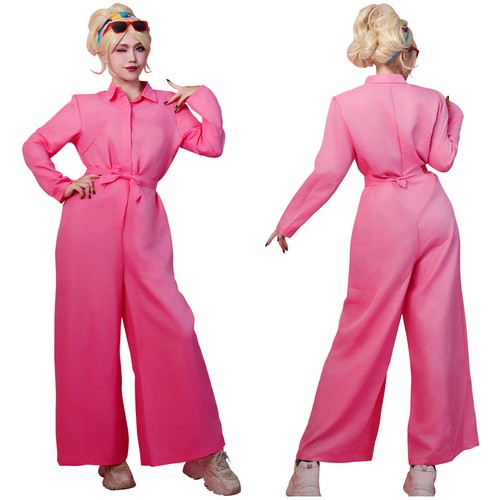 Barbie rosa jumpsuit - barbie, damen