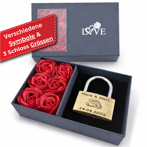 Liebesschloss schloss mit - schloss,