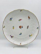 Meissen Prunkteller Streublume