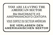 mrdeco Blechschild 30x40cm