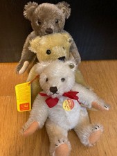 Steiff Mohair Teddys TRIO