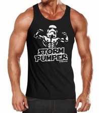 Herren Tanktop Print Aufdruck