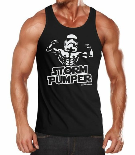 Herren tanktop print - herren,