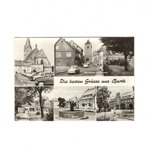 Ansichtskarte barth - ansichtskarte, /