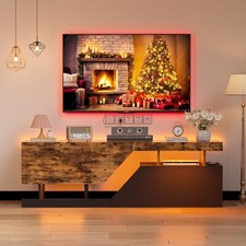 Schrank mit led leuchten - tv,