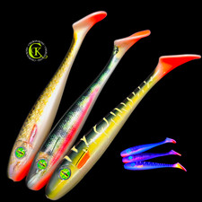 3x 16cm UV Balzer Pike Shad