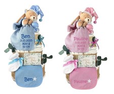 Premium Windeltorte mit Name|