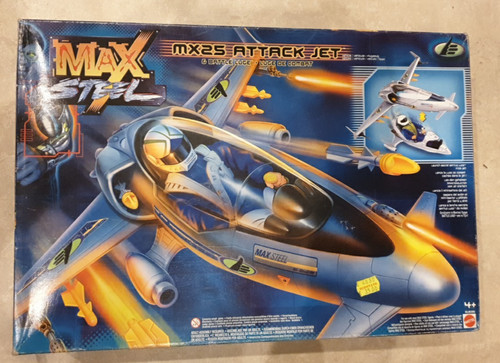 Mattel max steel mx25 - mattel, attack