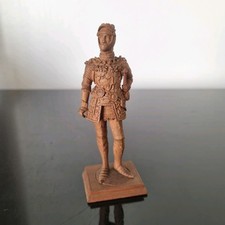 Statue Ritter aus Holz geschnitzt Schwarzwald Unterberger Innsbruck