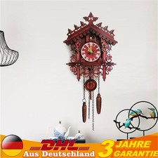 Braun Holz Kuckucksuhr Haus