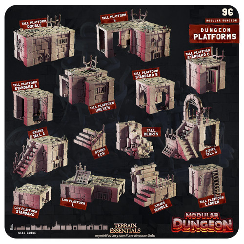 Tabletop terrain plattformen - tabletop,