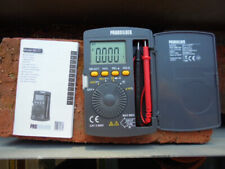 Digital Multi Tester , Fa. PROBUILDER in praktischer Kunststoff-Klappbox, Neu