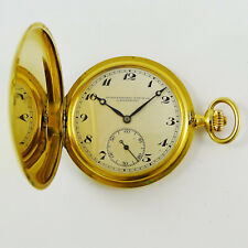 IWC Schaffhausen Taschenuhr in 18ct Gold - Alter: um 1917/1918