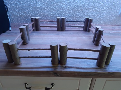 Spielzeug zaun 10cm hoch - 10cm,