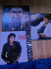 Michael Jackson Vinyl 3stück