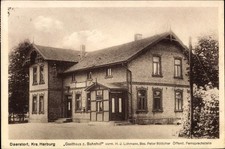 Ak Daerstorf Neu Wulmstorf in Niedersachsen, Gasthaus zum Bahnhof - 11388640