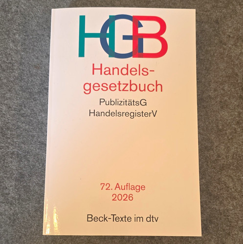 Hgb handelsgesetzbuch - hgb,