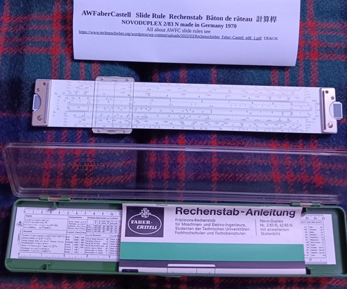 Rechenstab sliderule faber - sliderule,