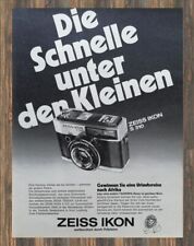 Zeiss Icon S 310 - Reklame Werbeanzeige Original-Werbung 1970