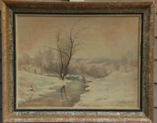Winterlandschaft - , in
