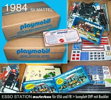 PLAYMOBIL ESSO STATION 1984
