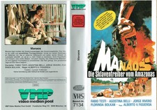 (FSK 18) VHS Videokassette - Manaos - Die Sklaventreiber vom Amazonas ( VMP)