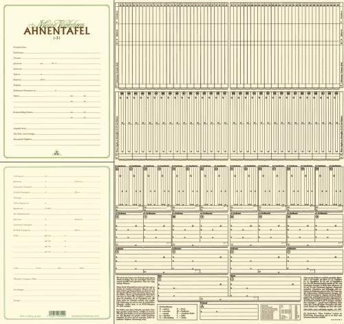 Rnk verlag ahnentafel - ahnentafel, "meine