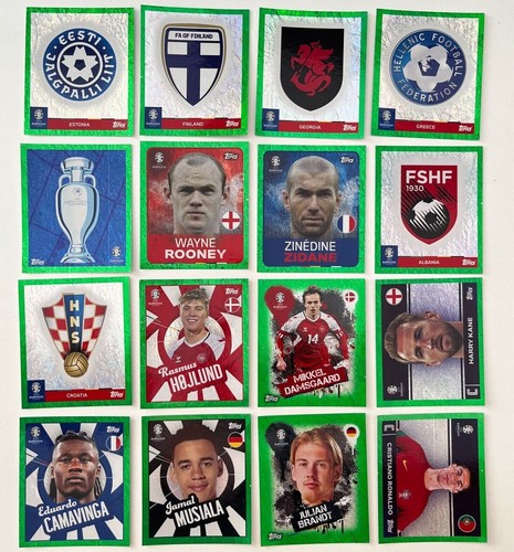 Topps uefa euro - sticker,