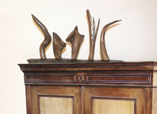 Originelle holz skulptur - originelle,